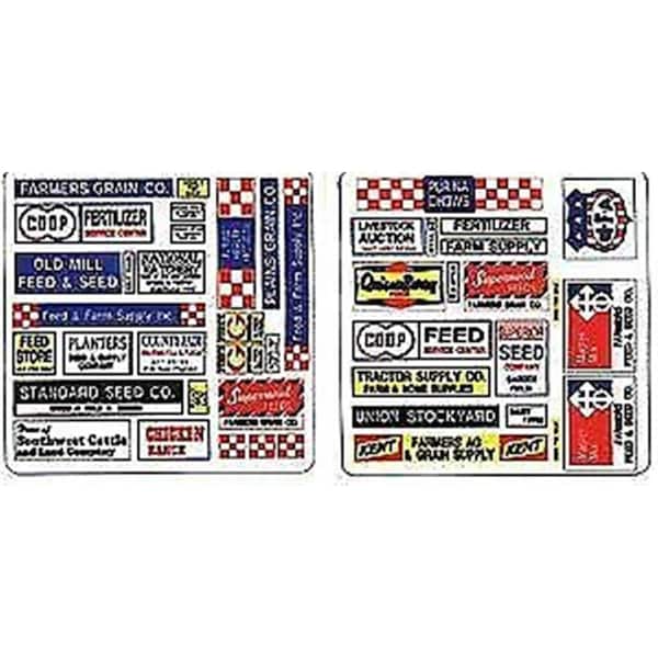 Endless Games HO Scale Feed & Seed Store Sign EN1661988 - main